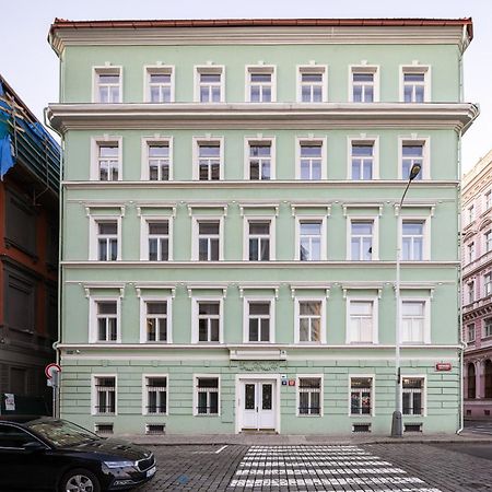 Stay2Gether Blue Vibe Studio - Metro Florenc Prag Exterior foto
