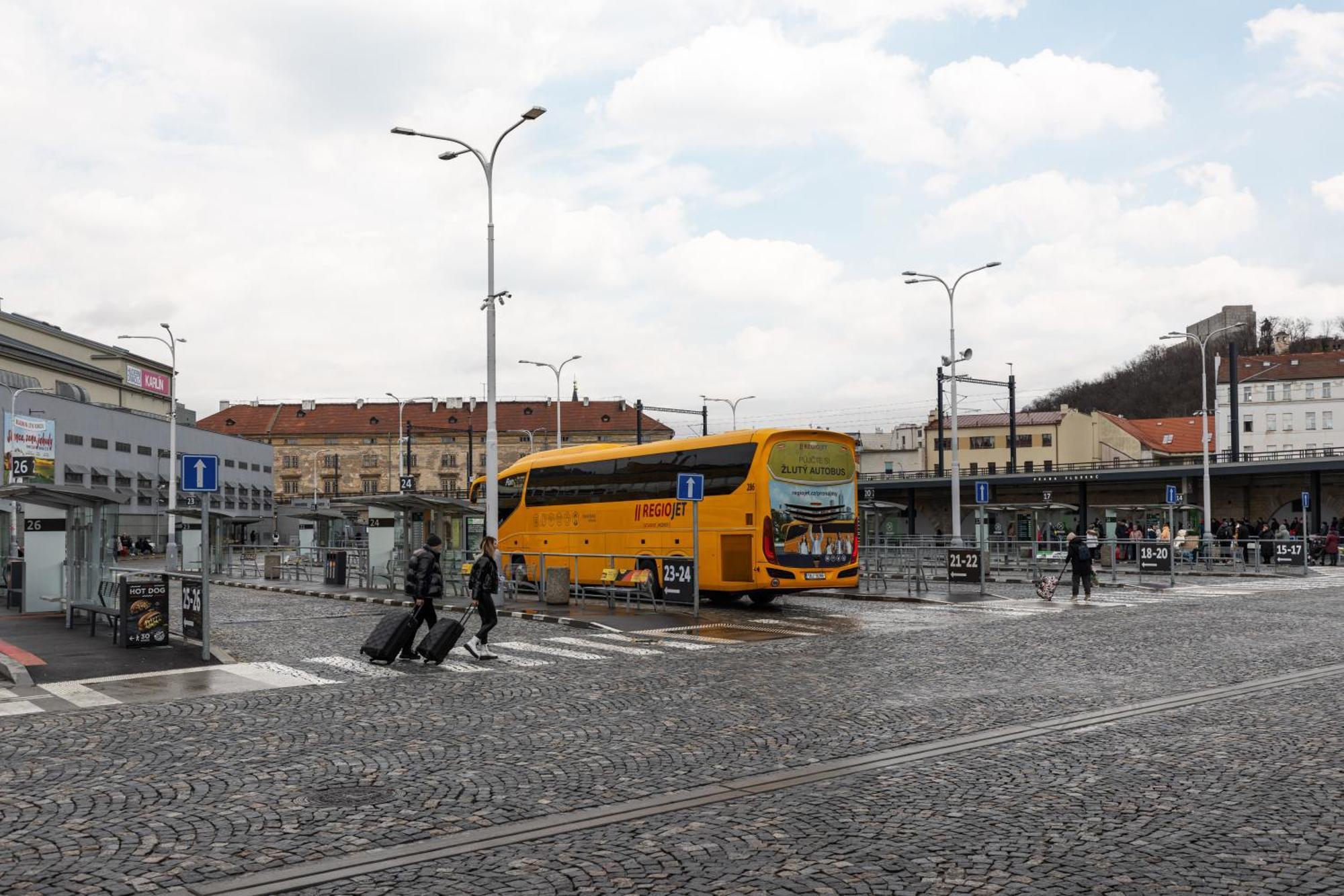 Stay2Gether Blue Vibe Studio - Metro Florenc Prag Exterior foto